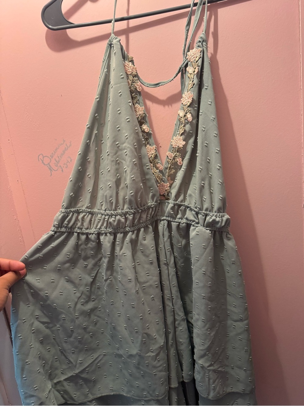 Sage Green Romper